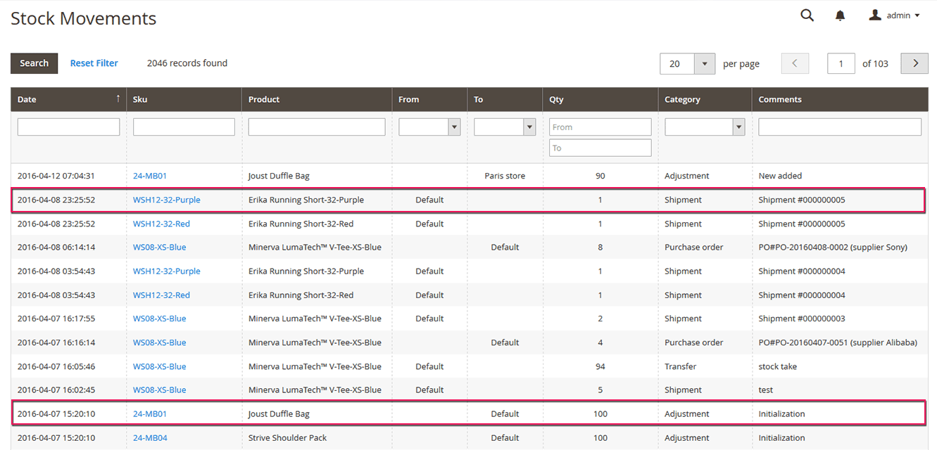 sales magento report order 2 2 ERP Magento Embedded