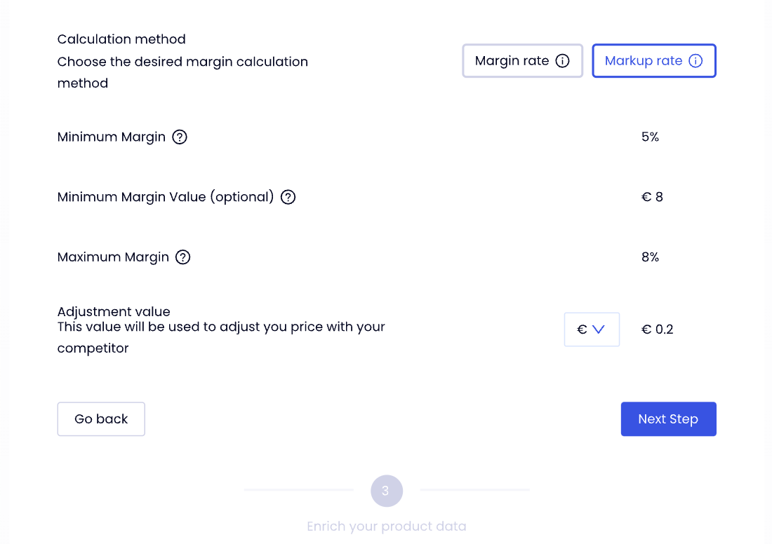 pricing rules, price intelligence software